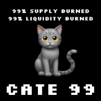 CATE 99 % BURNED