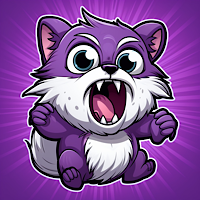 Purple Popcat