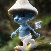 Real Smurf Cat