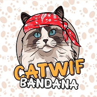 CatWIFBandana