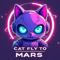 CAT FLY TO MARS