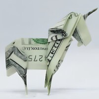 Unicorn Shaped Dollar Coin