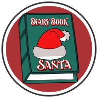 Diary Book Santa