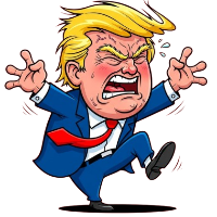 Angry Trump