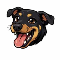 Beauty the crazy dog
