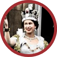 Queen Elizabate II ( Tribute ) Token