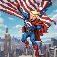 FLYING TRUMP VICTORY