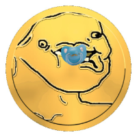 Baby Retard Finder Coin