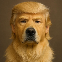 Trump Mascot Dog