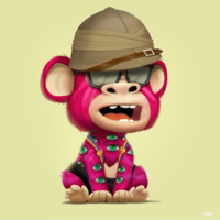 Baby Pink Ape