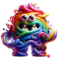 Squiggle Monster