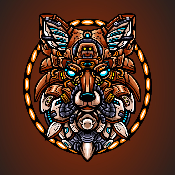 Mecha Wolf