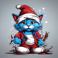 Smurf Cat