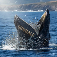 Hungry whale
