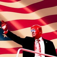 Laser Trump
