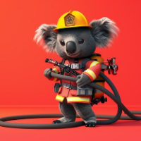Firefighter Kenny