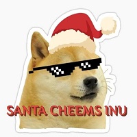Santa Cheems Inu