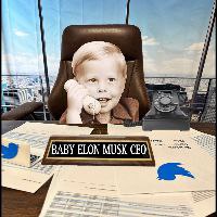Baby Elon Musk Ceo