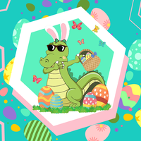 EASTER CROC