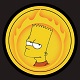 Bark Simpson Burn