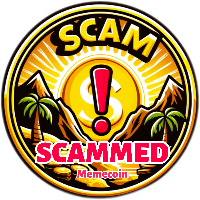 SCAMMED memecoin