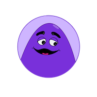 GRIMACE McDonald's