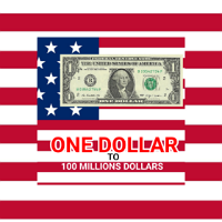 1$ to 100 millions $