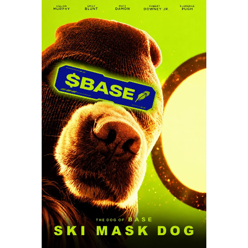 Ski mask dog