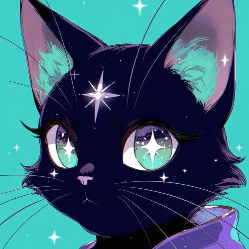 Luna the space cat