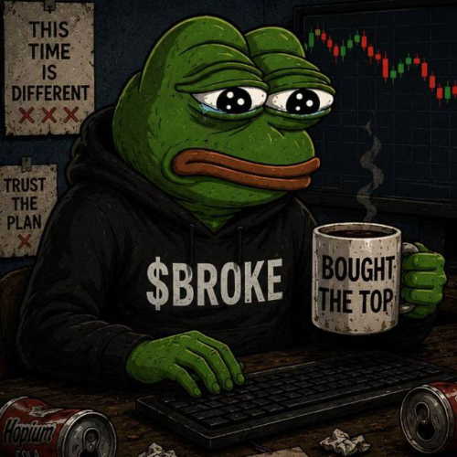Broken coin