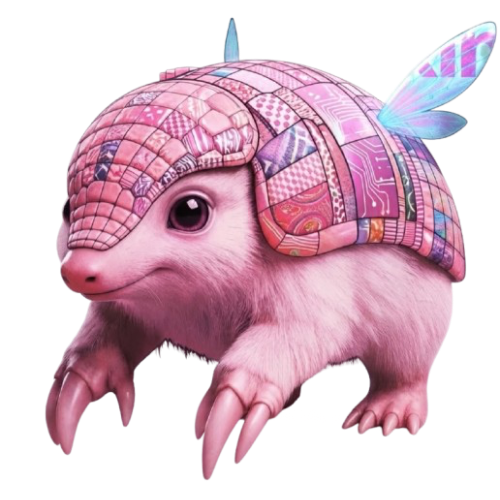 Pink Fairy Armadillo