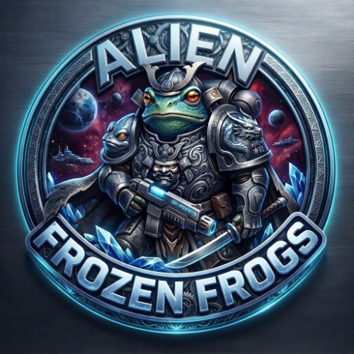 Alien frozen frogs