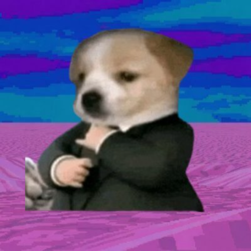 Dog in A Suit