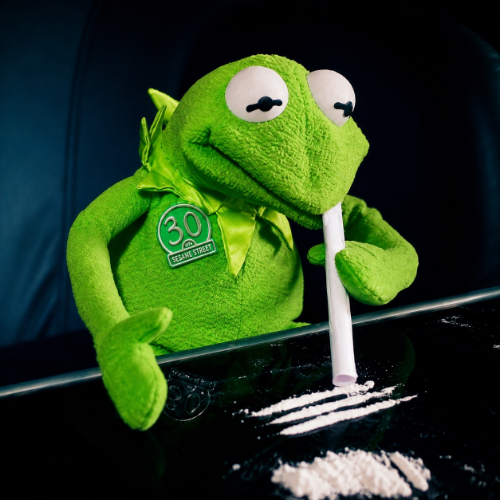 Kermit Wif Coke