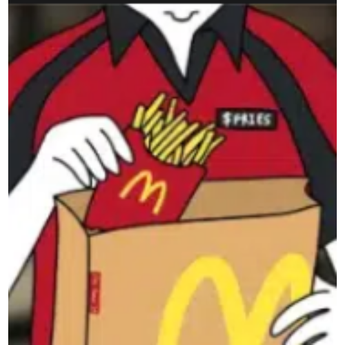 Just put the fries in the bag
